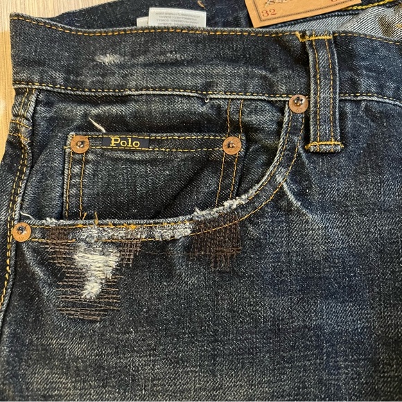 Ralph Lauren Varick Slim Straight Rope Dyed Jeans - Picture 5 of 16